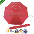 180cm Diameter Double Layer Outdoor Sun Umbrella for Beach (BU-0036D)